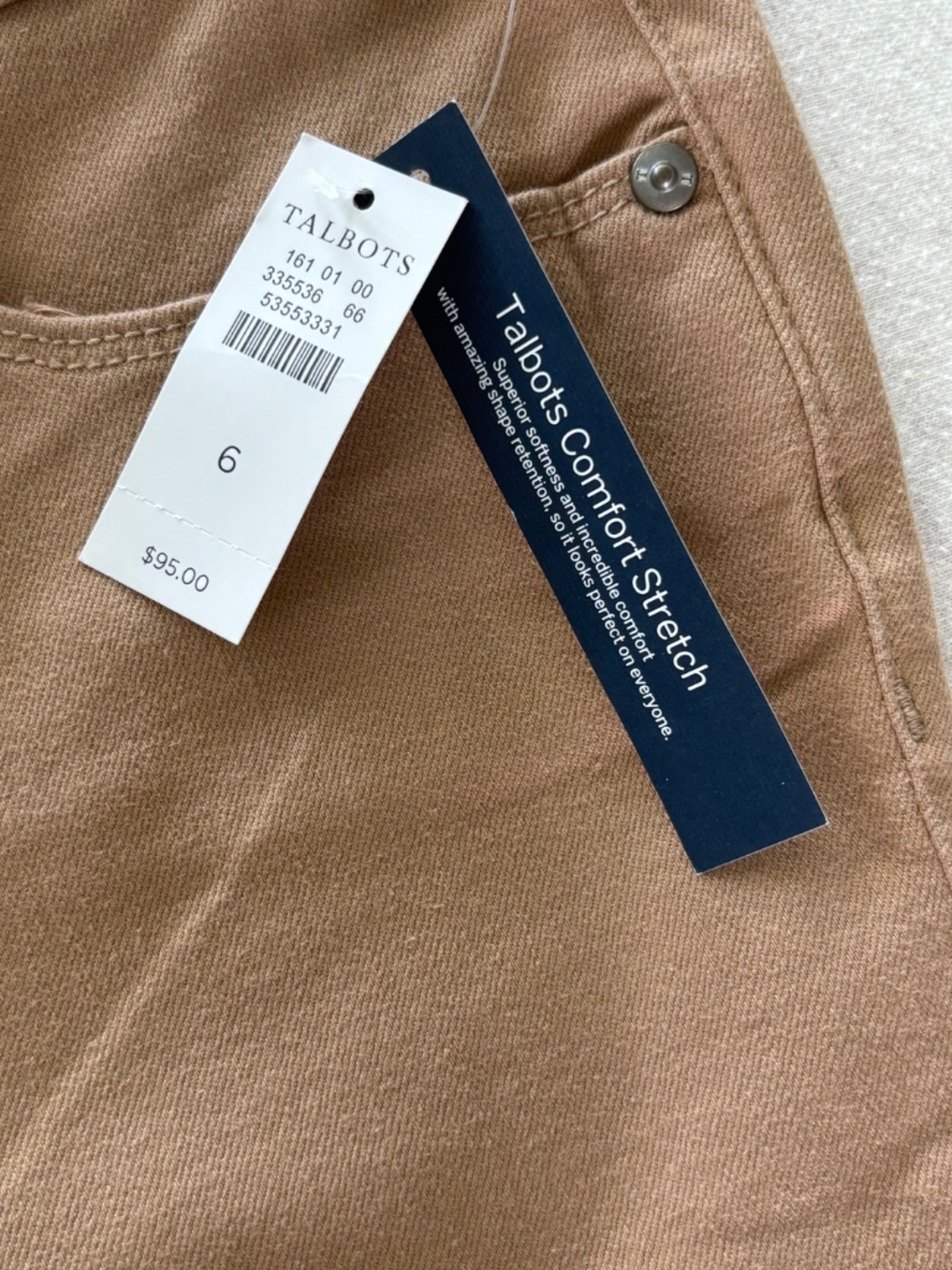 NWT Talbots Flawless High Waist Ankle Jean Sz 6 - Picture 4 of 11